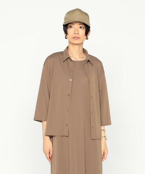 Precious Mild / プレシャスマイルド シャツ・ブラウス | トリアセジャージー バックプリントシャツ | 詳細4