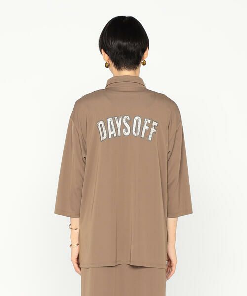 Precious Mild / プレシャスマイルド シャツ・ブラウス | トリアセジャージー バックプリントシャツ | 詳細7