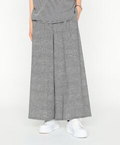 Precious Mild / プレシャスマイルド その他パンツ | ツイードプリント クロップドワイドパンツ