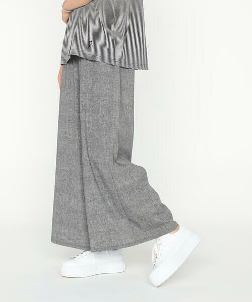 Precious Mild / プレシャスマイルド その他パンツ | ツイードプリント クロップドワイドパンツ | 詳細2