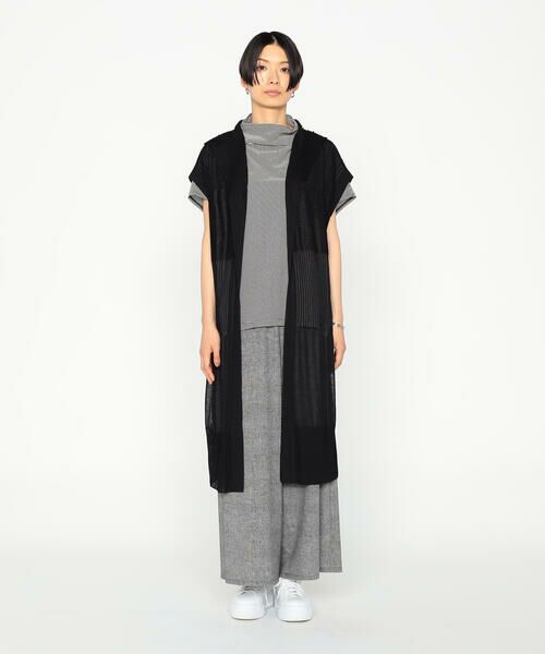 Precious Mild / プレシャスマイルド ニット・セーター | リブバリエ ニットロングベスト | 詳細4