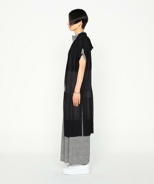 Precious Mild / プレシャスマイルド ニット・セーター | リブバリエ ニットロングベスト | 詳細5