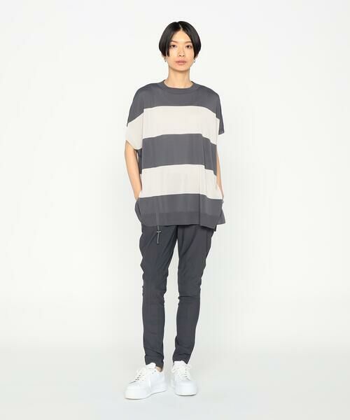 Precious Mild / プレシャスマイルド ニット・セーター | 太幅ボーダー ドロスト ニットプルオーバー | 詳細1