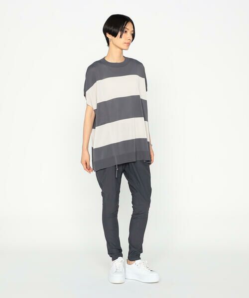 Precious Mild / プレシャスマイルド ニット・セーター | 太幅ボーダー ドロスト ニットプルオーバー | 詳細2