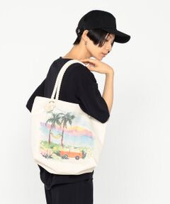 Precious Mild / プレシャスマイルド トートバッグ | リゾート柄プリント トートバッグ