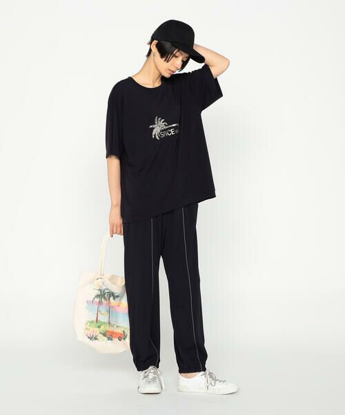 Precious Mild / プレシャスマイルド トートバッグ | リゾート柄プリント トートバッグ | 詳細11