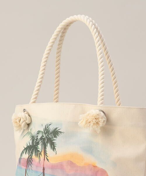 Precious Mild / プレシャスマイルド トートバッグ | リゾート柄プリント トートバッグ | 詳細5