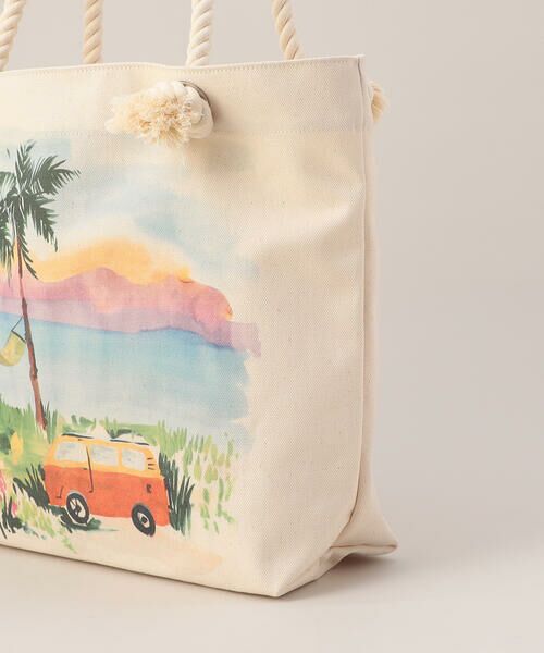 Precious Mild / プレシャスマイルド トートバッグ | リゾート柄プリント トートバッグ | 詳細6