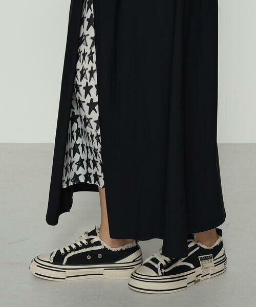 Precious Mild / プレシャスマイルド ロング・マキシ丈スカート | スタープリント使い ロングスカート | 詳細9