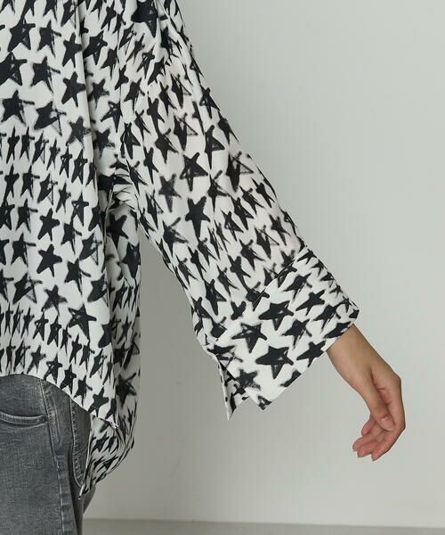 Precious Mild / プレシャスマイルド シャツ・ブラウス | スタープリント オーバーサイズシャツ | 詳細12