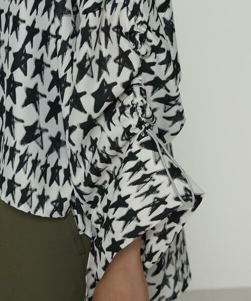 Precious Mild / プレシャスマイルド シャツ・ブラウス | スタープリント オーバーサイズシャツ | 詳細13