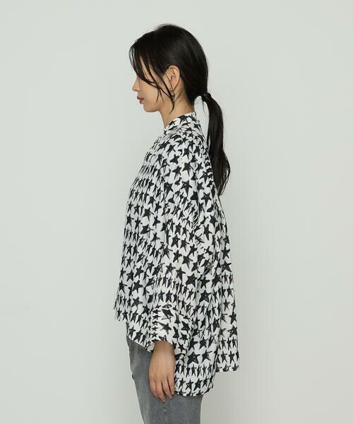 Precious Mild / プレシャスマイルド シャツ・ブラウス | スタープリント オーバーサイズシャツ | 詳細9