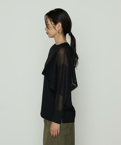 Precious Mild / プレシャスマイルド ニット・セーター | リブバリエ ショートニットプルオーバー | 詳細5