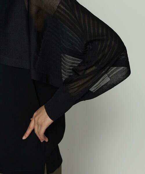 Precious Mild / プレシャスマイルド ニット・セーター | リブバリエ ショートニットプルオーバー | 詳細8