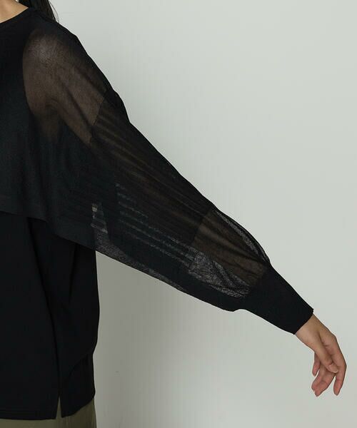 Precious Mild / プレシャスマイルド ニット・セーター | リブバリエ ショートニットプルオーバー | 詳細9