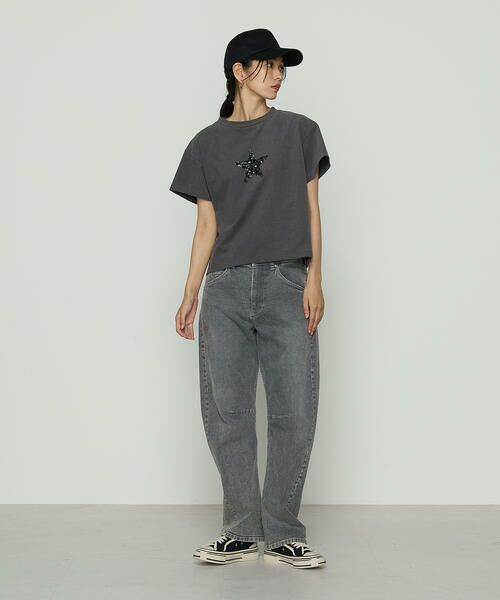 Precious Mild / プレシャスマイルド Tシャツ | スパンコール 星刺繍Tシャツ | 詳細1