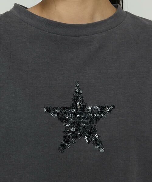 Precious Mild / プレシャスマイルド Tシャツ | スパンコール 星刺繍Tシャツ | 詳細10