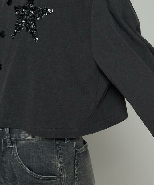 Precious Mild / プレシャスマイルド カーディガン・ボレロ | スパンコール 星刺繍カーディガン | 詳細11