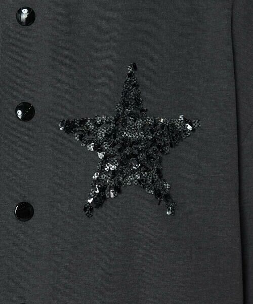 Precious Mild / プレシャスマイルド カーディガン・ボレロ | スパンコール 星刺繍カーディガン | 詳細12