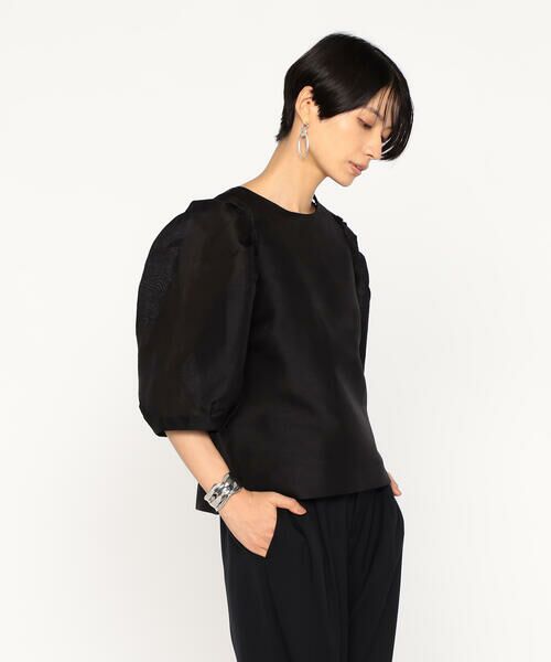 Precious Mild / プレシャスマイルド シャツ・ブラウス | シルク麻二重織 ブラウス | 詳細3