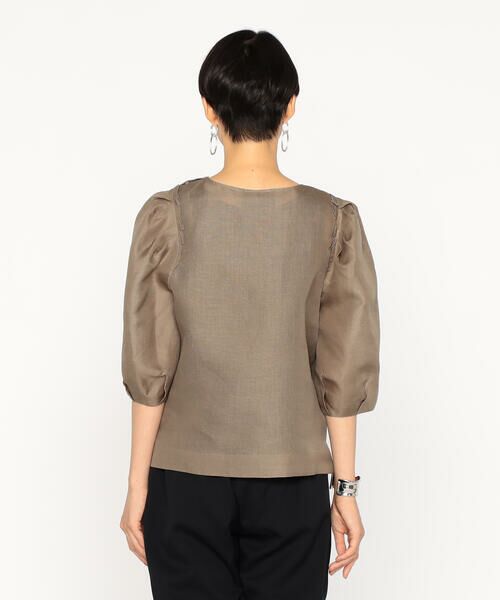 Precious Mild / プレシャスマイルド シャツ・ブラウス | シルク麻二重織 ブラウス | 詳細12