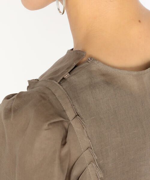 Precious Mild / プレシャスマイルド シャツ・ブラウス | シルク麻二重織 ブラウス | 詳細14