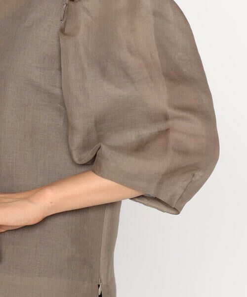 Precious Mild / プレシャスマイルド シャツ・ブラウス | シルク麻二重織 ブラウス | 詳細15