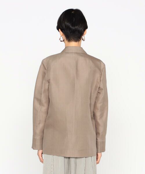 Precious Mild / プレシャスマイルド テーラードジャケット | シルク麻二重織　ジャケット | 詳細14