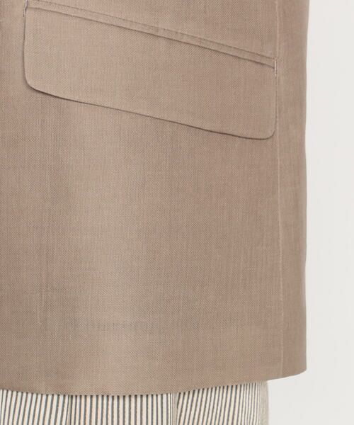 Precious Mild / プレシャスマイルド テーラードジャケット | シルク麻二重織　ジャケット | 詳細18