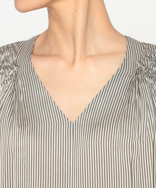 Precious Mild / プレシャスマイルド ロング・マキシ丈ワンピース | センシティブストライプ　ドレス | 詳細11