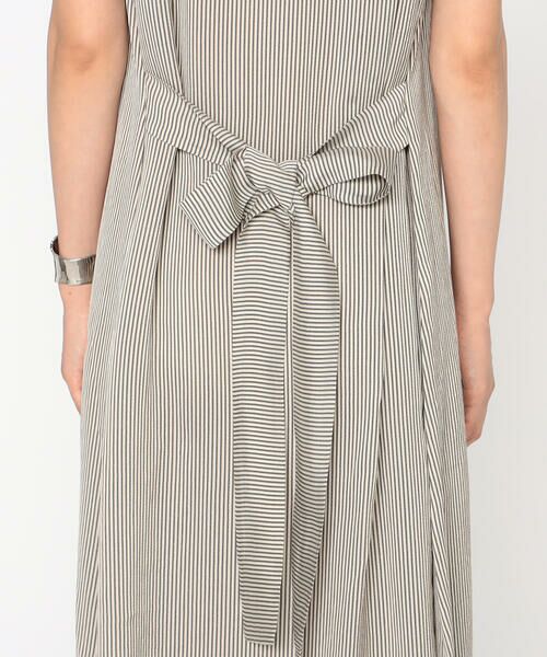 Precious Mild / プレシャスマイルド ロング・マキシ丈ワンピース | センシティブストライプ　ドレス | 詳細13