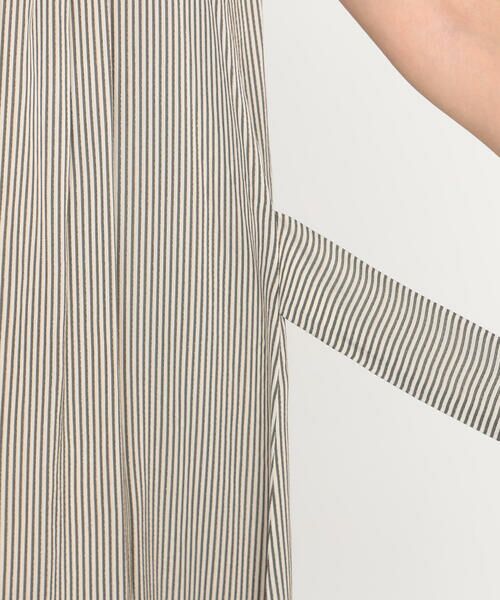 Precious Mild / プレシャスマイルド ロング・マキシ丈ワンピース | センシティブストライプ　ドレス | 詳細15