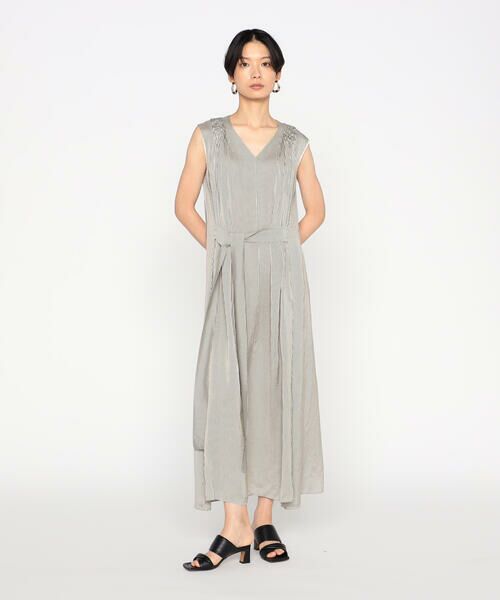 Precious Mild / プレシャスマイルド ロング・マキシ丈ワンピース | センシティブストライプ　ドレス | 詳細3