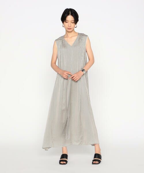 Precious Mild / プレシャスマイルド ロング・マキシ丈ワンピース | センシティブストライプ　ドレス | 詳細4