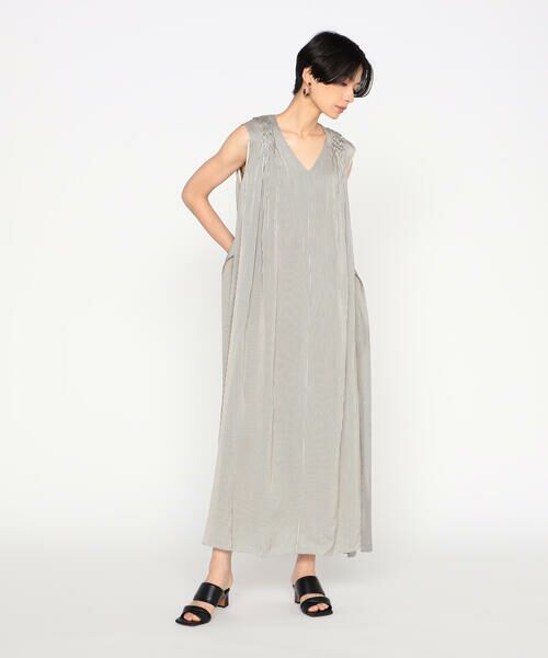 Precious Mild / プレシャスマイルド ロング・マキシ丈ワンピース | センシティブストライプ　ドレス | 詳細5