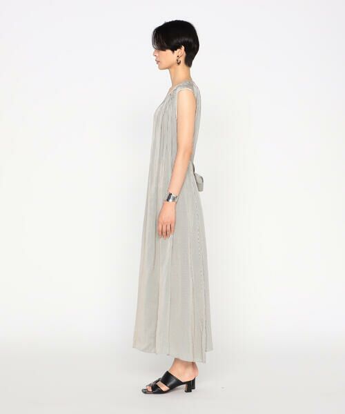 Precious Mild / プレシャスマイルド ロング・マキシ丈ワンピース | センシティブストライプ　ドレス | 詳細9