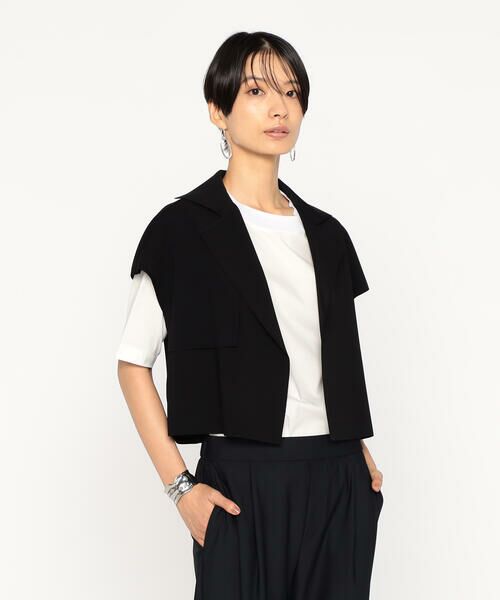 Precious Mild / プレシャスマイルド ベスト | 18Gミラノリブ ショートジレ | 詳細4
