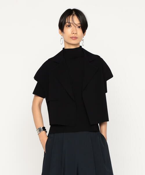 Precious Mild / プレシャスマイルド ベスト | 18Gミラノリブ ショートジレ | 詳細5