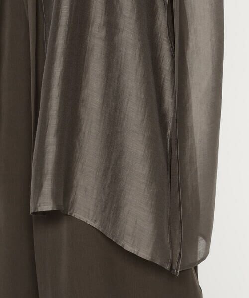 Precious Mild / プレシャスマイルド シャツ・ブラウス | テンセルオーガンジー 羽織り | 詳細11