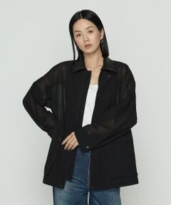 Precious Mild / プレシャスマイルド その他アウター | 超撚オーガンジー ワークジャケット