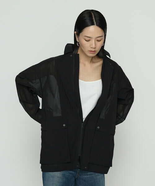 Precious Mild / プレシャスマイルド その他アウター | 超撚オーガンジー ワークジャケット | 詳細5