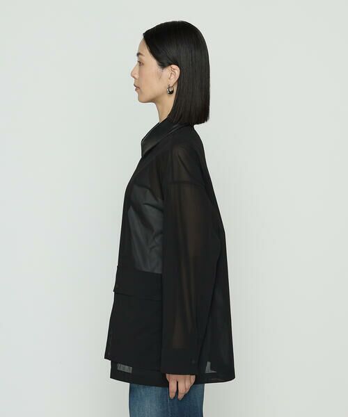 Precious Mild / プレシャスマイルド その他アウター | 超撚オーガンジー ワークジャケット | 詳細7