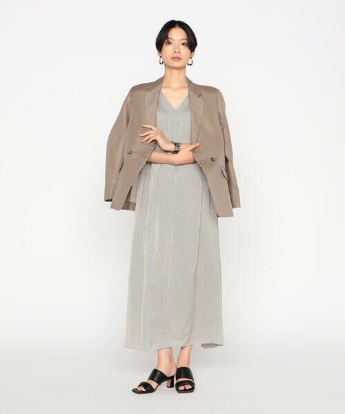 Precious Mild / プレシャスマイルド テーラードジャケット | 〔 +サイズ 〕 シルク麻二重織　ジャケット | 詳細6