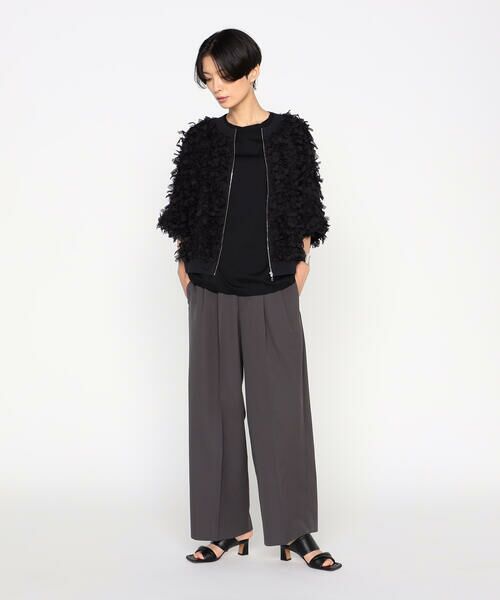 Precious Mild / プレシャスマイルド ブルゾン | 〔 +サイズ 〕 刺繍レース ブルゾン | 詳細3