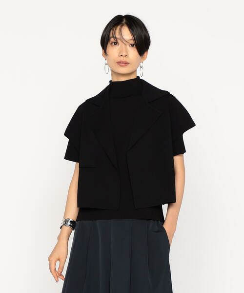 Precious Mild / プレシャスマイルド ベスト | 〔 +サイズ 〕 18Gミラノリブ ショートジレ | 詳細7