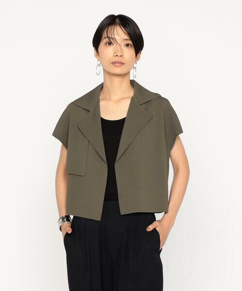 Precious Mild / プレシャスマイルド ベスト | 〔 +サイズ 〕 18Gミラノリブ ショートジレ | 詳細12