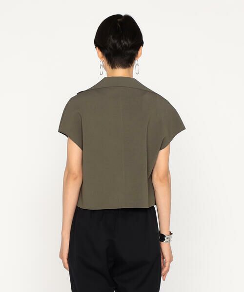 Precious Mild / プレシャスマイルド ベスト | 〔 +サイズ 〕 18Gミラノリブ ショートジレ | 詳細15