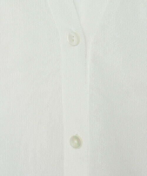 Precious Mild / プレシャスマイルド カーディガン・ボレロ | 〔 +サイズ 〕 シアーVネック カーディガン | 詳細9