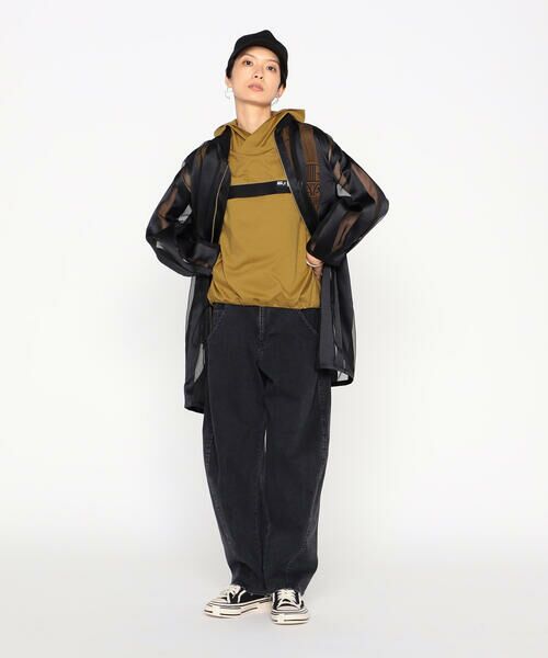 Precious Mild / プレシャスマイルド カットソー | ニットテープ付き フーディープルオーバー | 詳細4