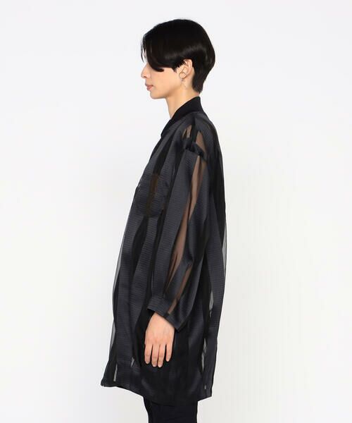 Precious Mild / プレシャスマイルド ブルゾン | シアーストライプ ブルゾン | 詳細10